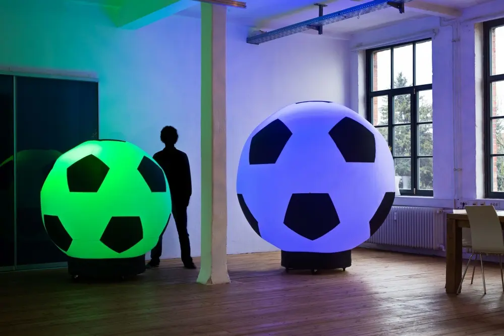 LED voetballen decoratie